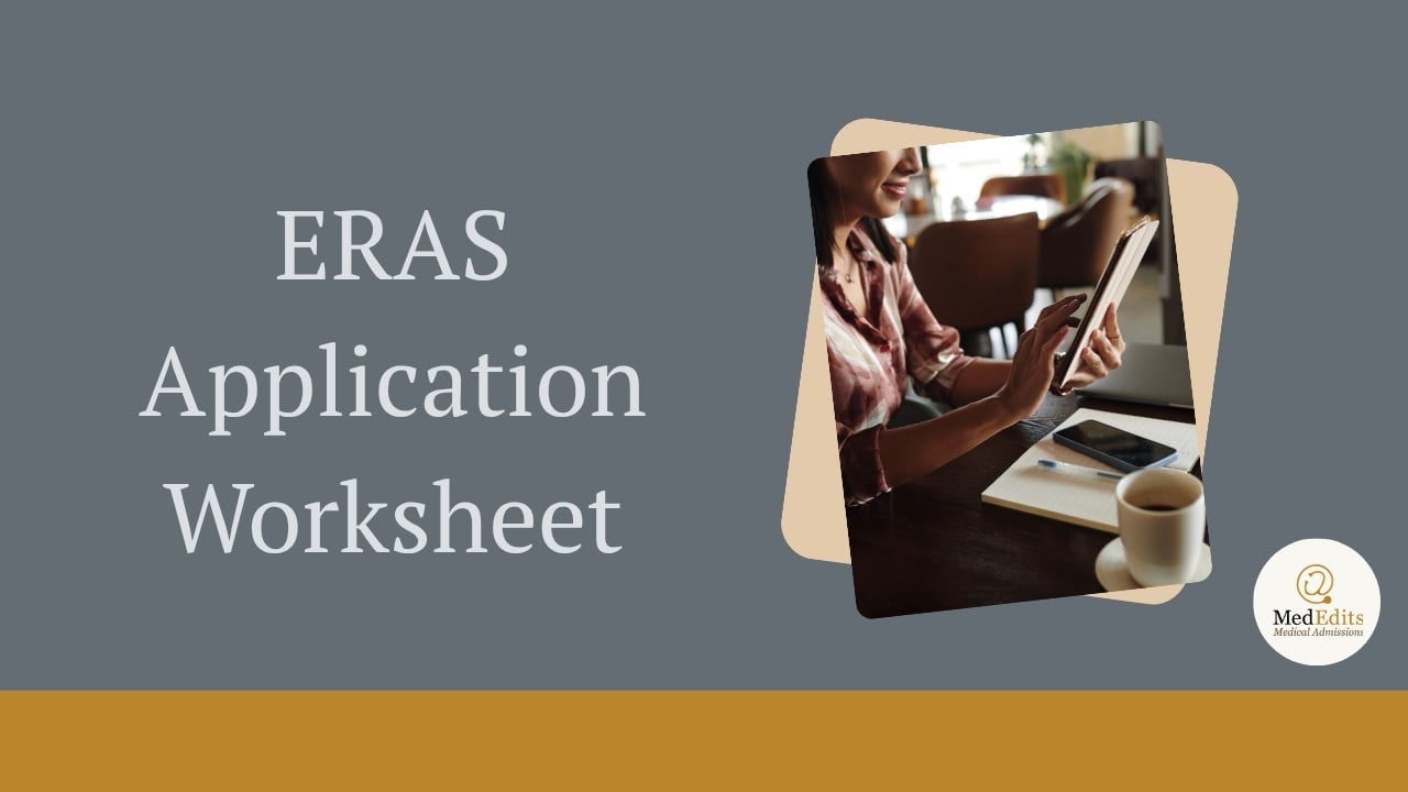 ERAS Application Worksheet