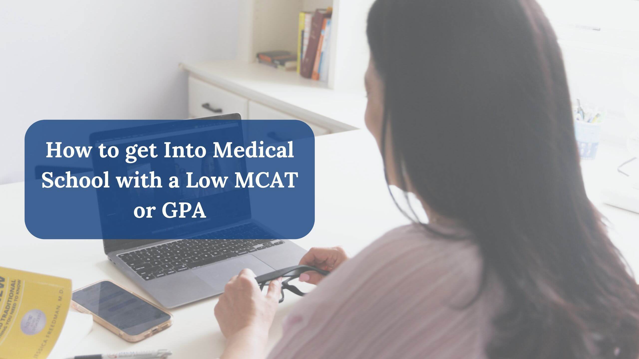 Advising a premed applicant with a low GPA and low MCAT score.