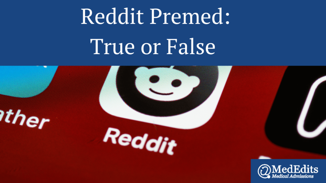 Reddit Premed
