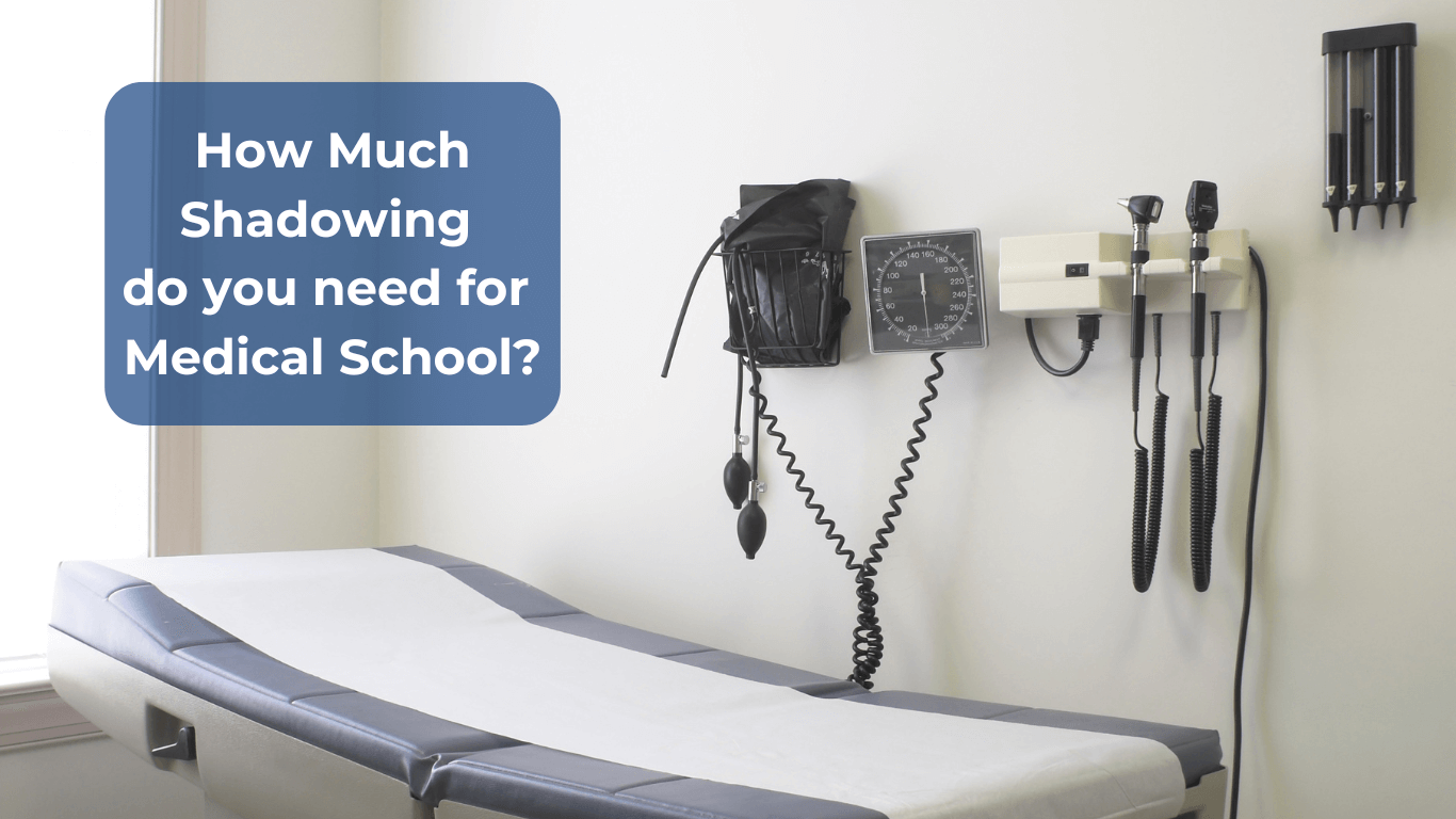 How Much Shadowing do you need for Medical School? The MedEdits 75-1-3 Rule