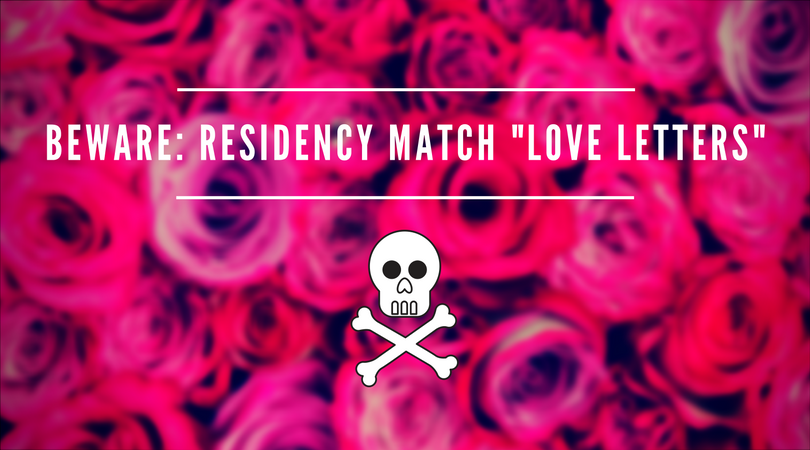 Residency Match Love Letters