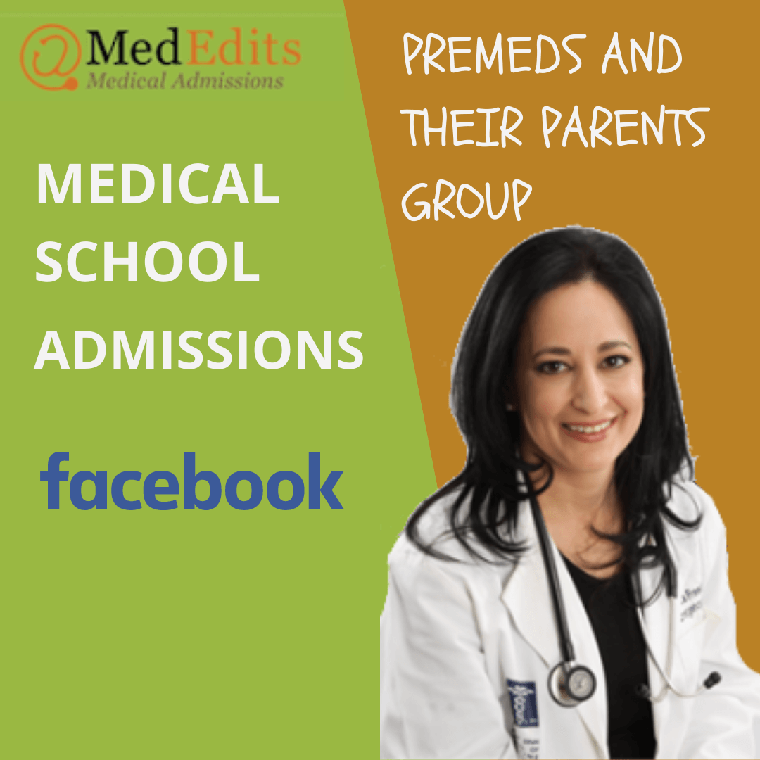 Premeds and Their Parents Facebook Group